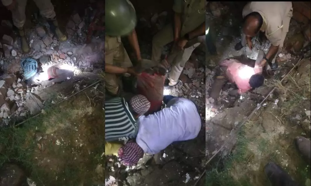 Ghaziabad News : गाजियाबाद में निर्माणाधीन नाले की दीवार गिरी, 5 मजदूर मलबे में दबे, तीन की मौत
