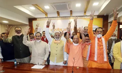 Yogi Oath LIVE : मुख्यमंत्री योगी आदित्यनाथ के मंत्रिमंडल में 52 मंत्री होंगे,  बृजेश पाठक और केशव मौर्य डिप्टी सीएम, देखिए- फाइनल लिस्ट