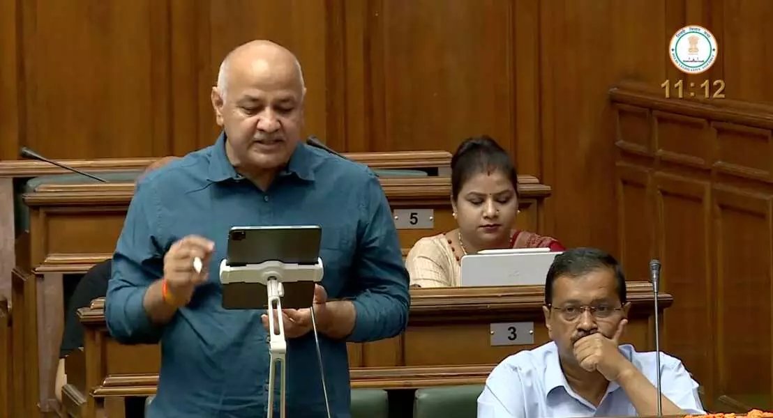 Delhi Budget 2022 : डिप्‍टी सीएम मनीष सिसोदिया ने पेश किया दिल्ली का रोजगार बजट, जानें- जनता के लिए क्या है खास?