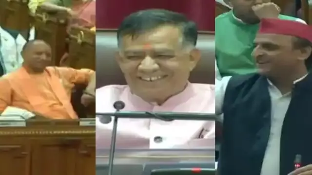 Akhilesh Yadav took Yogi up assembly