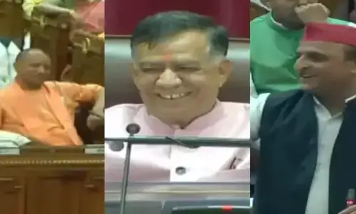 Akhilesh Yadav took Yogi up assembly Akhilesh Yadav took Yogi up assembly