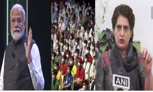 प्रियंका गांधी ने परीक्षा पे चर्चा के बहाने पीएम मोदी पर कसा तंज