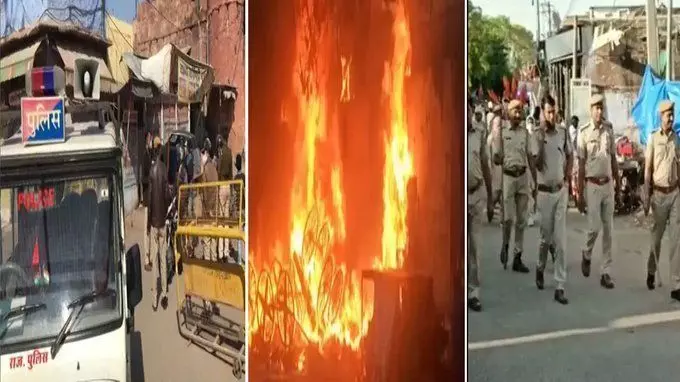 Rajasthan Breaking News: हिंदू नव वर्ष पर रैली निकालने पर पथराव, 42 लोग घायल; इंटरनेट ठप Rajasthan Breaking News: हिंदू नव वर्ष पर रैली निकालने पर पथराव, 42 लोग घायल; इंटरनेट ठप