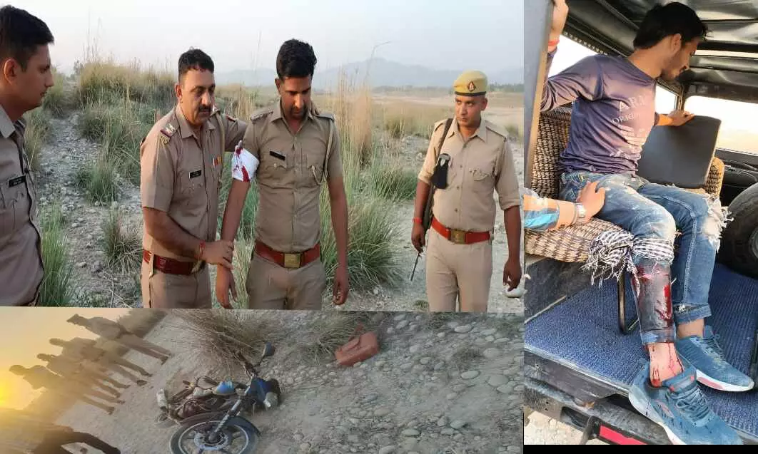 सहारनपुर जिले के थाना बिहारीगढ़ पुलिस की राव स्टोन क्रेशर के पास हुई मुठभेड़ सहारनपुर जिले के थाना बिहारीगढ़ पुलिस की राव स्टोन क्रेशर के पास हुई मुठभेड़