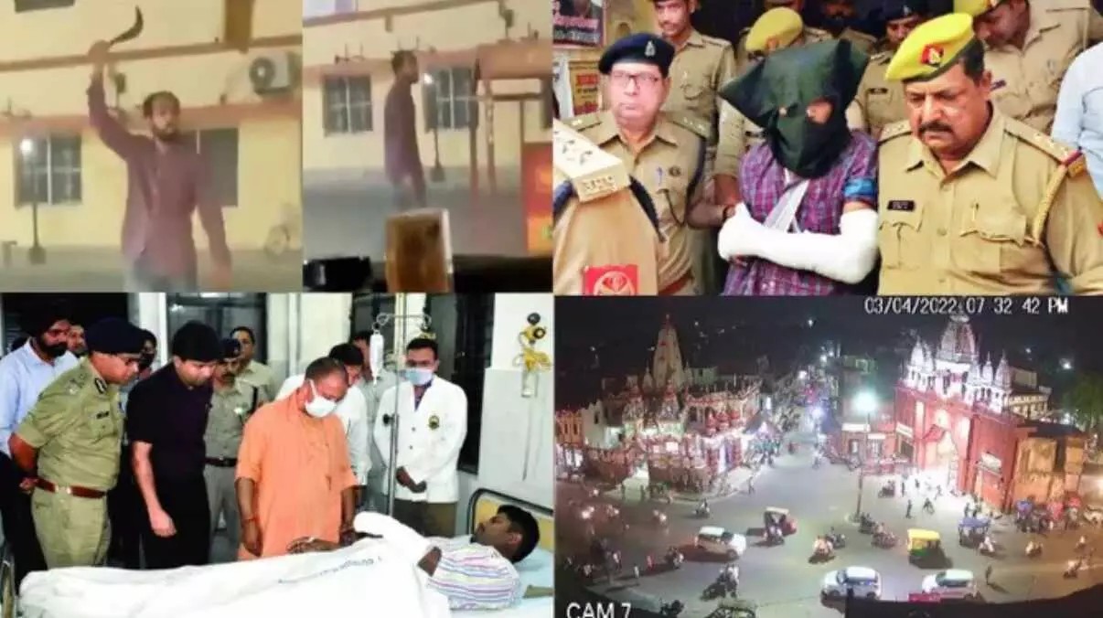 Gorakhpur Temple Attack: गोरखनाथ मंदिर क्यों गए, सुरक्षाकर्मियों पर हमला क्यों किया? आरोपी मुर्तजा ने दिए 7 सवालों के जवाब
