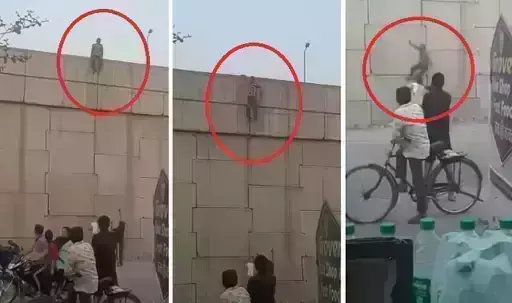 पूर्व पार्षद ने फ्लाईओवर से छलांग लगाकर किया सुसाइड, वीडियो वायरल पूर्व पार्षद ने फ्लाईओवर से छलांग लगाकर किया सुसाइड, वीडियो वायरल
