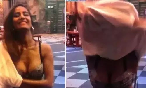 Poonam Pandey Sexy Video: पूनम पांडे ने प्रशंसकों से किया अपना वादा निभाया, हुई टॉपलेस