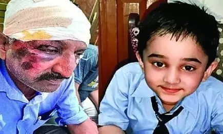 मेरा पोता हादसे का शिकार नहीं हुआ उसकी हत्या हुई है फफकते हुए बोले दादा