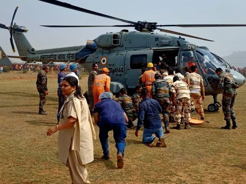 Deoghar Ropeway Rescue : 46 घंटे चले रेस्क्यू ऑपरेशन में बचाए गए 47 लोग, रस्सी टूटने से ट्रॉली से गिरी महिला ने तोड़ा दम