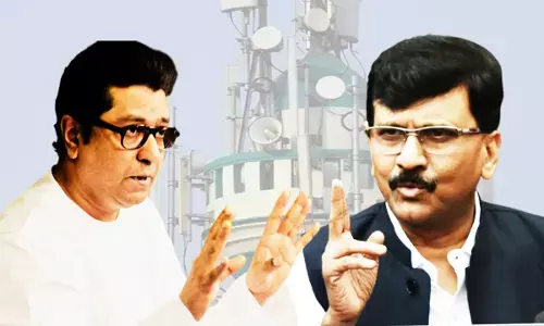 संजय राउत ने राज ठाकरे को बताया बीजेपी का लाउडस्पीकर, बोले - शिवसेना के खून में है हिंदुत्व संजय राउत ने राज ठाकरे को बताया बीजेपी का लाउडस्पीकर, बोले - शिवसेना के खून में है हिंदुत्व