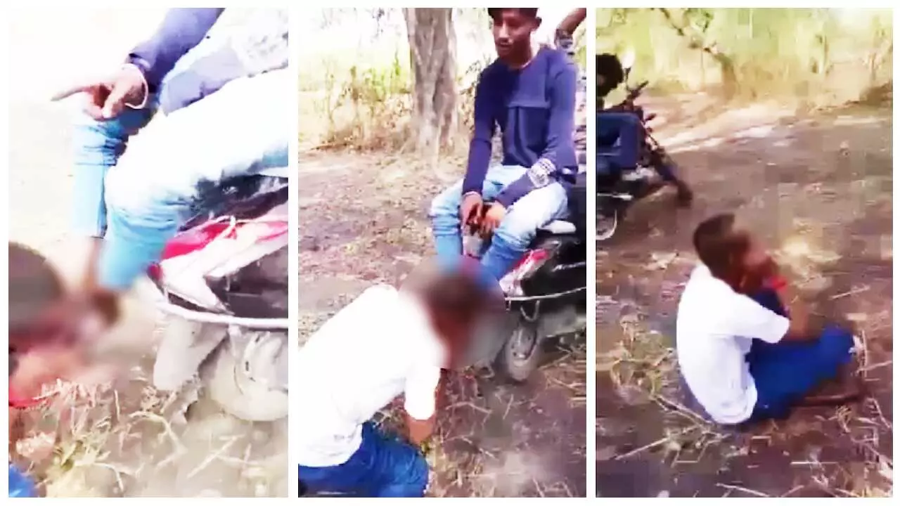 मां की मजदूरी मांगने पर दबंगों ने दलित युवक को पीटा, पैर चटवाए, 6 गिरफ्तार मां की मजदूरी मांगने पर दबंगों ने दलित युवक को पीटा, पैर चटवाए, 6 गिरफ्तार