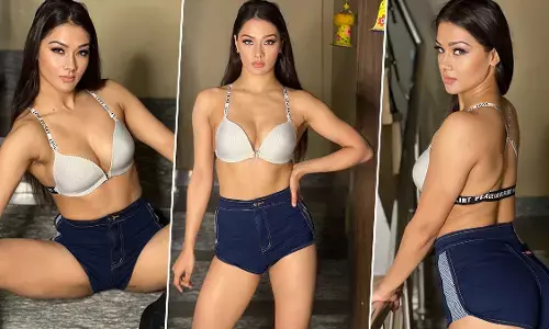 Namrata Malla Sexy Video: भोजपुरी एक्ट्रेस Namrata Malla ने गोल्डन ब्रा पहनकर कराया ग्लैमरस फोटोशूट (Watch Video)