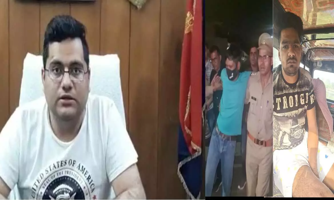 सहारनपुर पुलिस का अपराधियों के खिलाफ अभियान, दस घंटे में दो मुठभेड़, दो नामी बदमाशों को लगी गोली