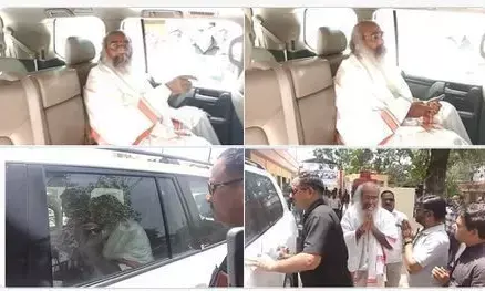 Azam khan News : जेल में बंद आजम खान से मिलने सीतापुर पहुंचे आचार्य प्रमोद कृष्णम Azam khan News : जेल में बंद आजम खान से मिलने सीतापुर पहुंचे आचार्य प्रमोद कृष्णम