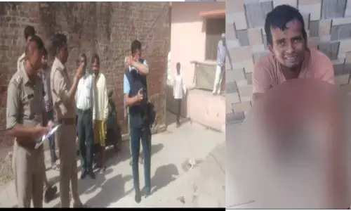Husband reached police station after brutally killing pregnant wife Husband reached police station after brutally killing pregnant wife