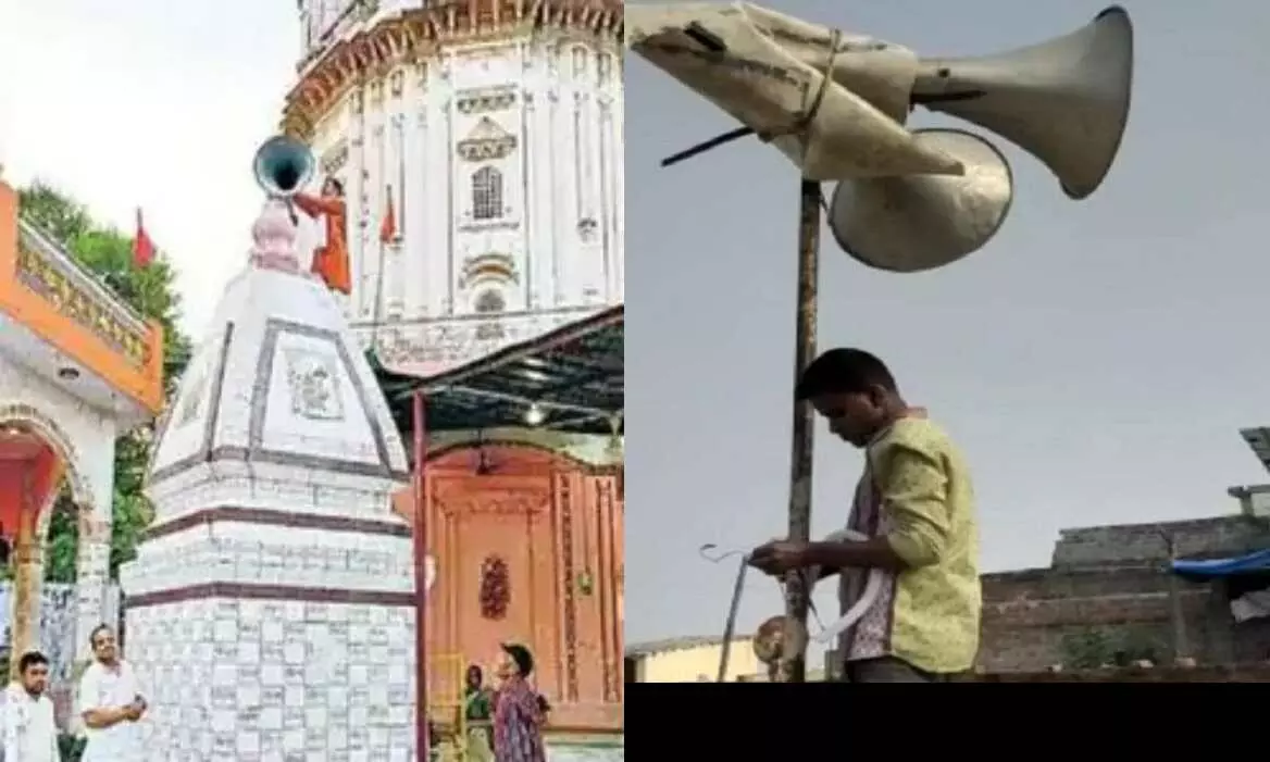कैराना में भाईचारे की मिसाल कायम, दोनों समुदाय ने अपने आप मंदिर मस्जिद से उतारे लाउडस्पीकर
