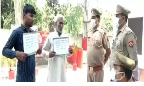 शामली मैं योगी पुलिस का खौफ -इनामिया बदमाशों ने  किया आत्म समर्पण, 15-15 हजार का इनाम था घोषित