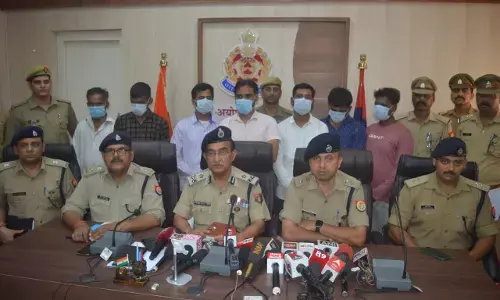 अयोध्या का माहौल बिगाड़ने की साजिश रचने वाले सात आरोपी गिरफ्तार अयोध्या का माहौल बिगाड़ने की साजिश रचने वाले सात आरोपी गिरफ्तार
