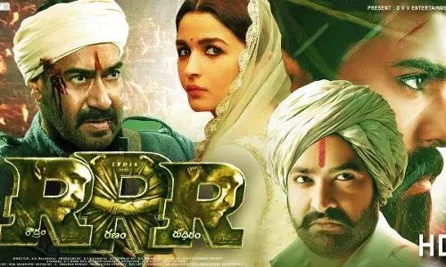 भारतीय निर्देशक राजामौली ने नई फिल्म RRR . के साथ वैश्विक हिट स्कोर किया भारतीय निर्देशक राजामौली ने नई फिल्म RRR . के साथ वैश्विक हिट स्कोर किया