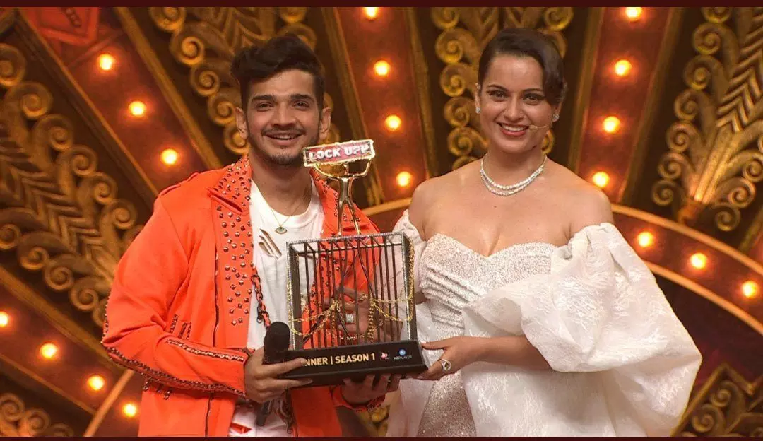 Lock Upp winner: Munawar Faruqui wins, Payal Rohatgi is first runner-up |  Lock Upp Winner : मुनव्वर फारूकी बने लॉक अप विनर, ट्रॉफी के साथ मिले इतने  लाख रु., कार और इटली