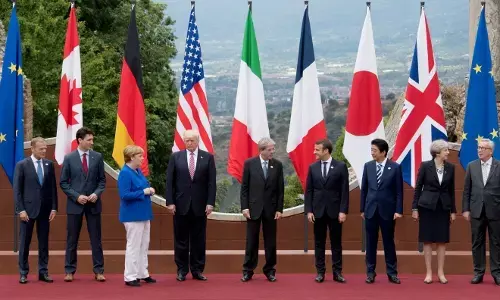 G7 देशों ने रूस के तेल आयात को रोकने का संकल्प लिया G7 देशों ने रूस के तेल आयात को रोकने का संकल्प लिया