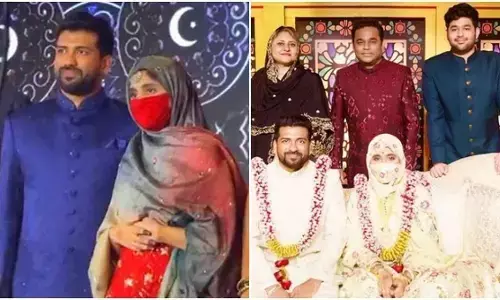 एआर रहमान की बेटी खतीजा रहमान ने रियासदीन शेख मोहम्मद से की शादी, सेलेब्स ने की प्यार की बौछार