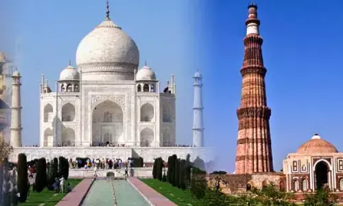 ताजमहल के बाद कुतुब मीनार विवाद, हिन्दू संगठनों ने किया हनुमान चालीसा पाठ, देखें VIDEO