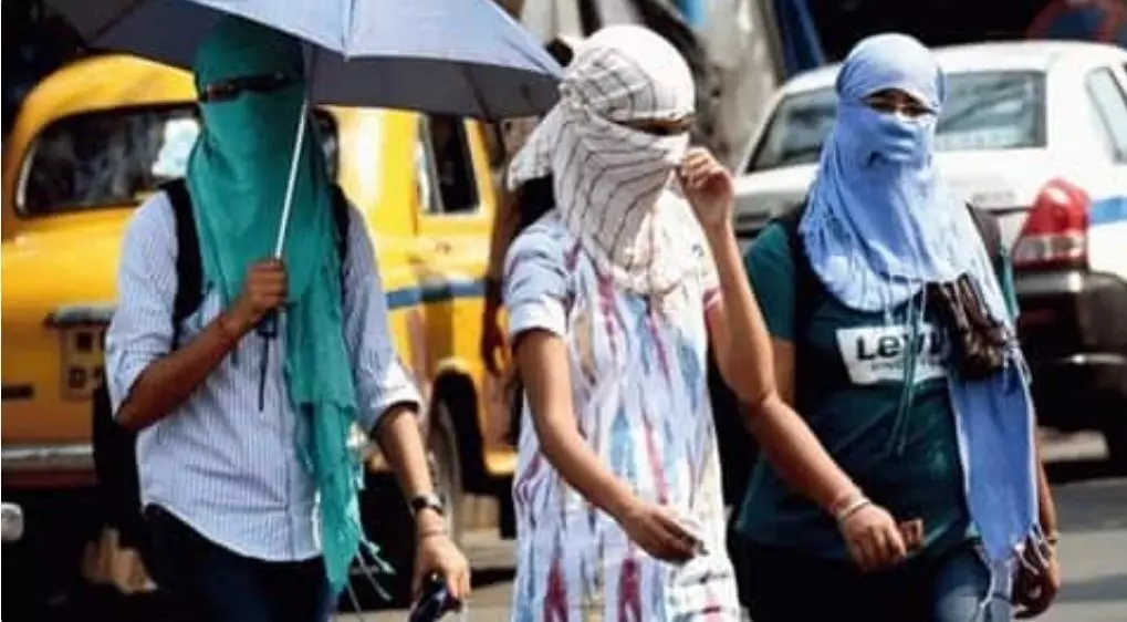दिल्ली में गर्मी ने किया लोगो को बुरा हाल; पारा 41 के पार