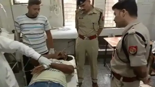 गोली लगते ही चेन स्‍नैचर ने SSP से लगाई गुहार, सर एक बार...