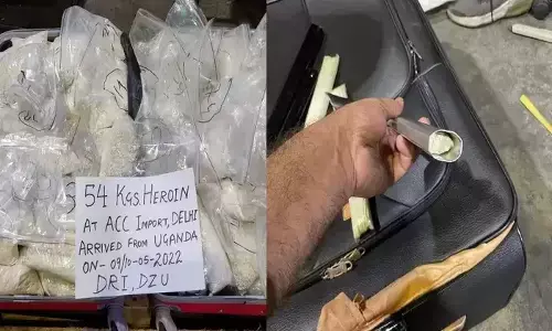 दिल्ली एयरपोर्ट पर 62 किलो हेरोइन बरामद, खास ऑपरेशन में मिली सफलता, जानें कितनी होगी कीमत दिल्ली एयरपोर्ट पर 62 किलो हेरोइन बरामद, खास ऑपरेशन में मिली सफलता, जानें कितनी होगी कीमत