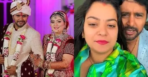 Nidhi Jha Luliya: हनीमून पर गई एक्ट्रेस बेडरूम से धोखे में हुईं Live Nidhi Jha Luliya: हनीमून पर गई एक्ट्रेस बेडरूम से धोखे में हुईं Live