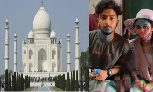ताजमहल पर नाबालिग से प्रेम कहानी का हुआ पर्दाफाश ताजमहल पर नाबालिग से प्रेम कहानी का हुआ पर्दाफाश
