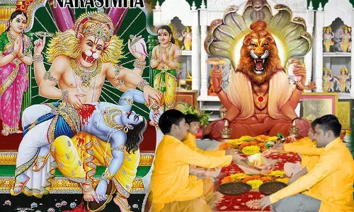 Narasimha Jayanti : जानिए- क्यों मनाते हैं नरसिंह जयंती, कैसे करें पूजा खुश होंगे भगवान नरसिंह आपकी मनोकामना होगी पूरी Narasimha Jayanti : जानिए- क्यों मनाते हैं नरसिंह जयंती, कैसे करें पूजा खुश होंगे भगवान नरसिंह आपकी मनोकामना होगी पूरी