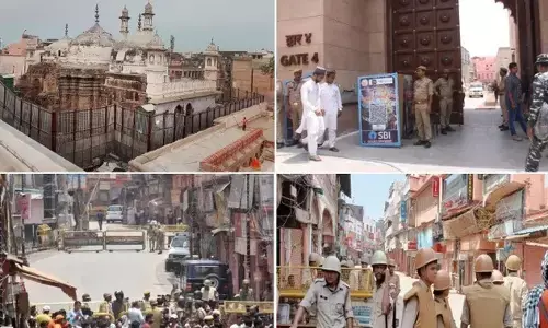 ज्ञानवापी मस्जिद के सर्वे का दूसरा दिन, तालों की गुम चाबी 16 साल बाद आई सामने