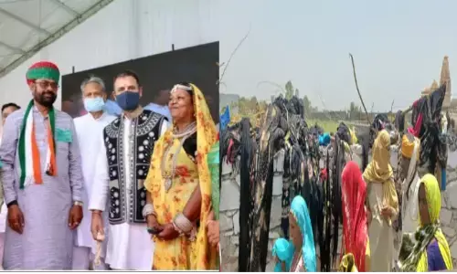 राहुल गांधी की सभा में लड़कियों के दुपट्टे तक उतरवाए, जानें क्या है मामला ?