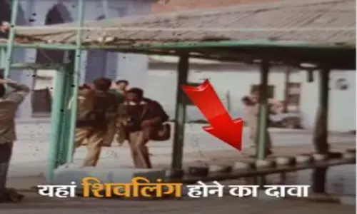 ज्ञानवापी सर्वे में मिले शिवलिंग, हिंदू पक्ष का दावा- पन्ना पत्थर से बना है ज्ञानवापी सर्वे में मिले शिवलिंग, हिंदू पक्ष का दावा- पन्ना पत्थर से बना है