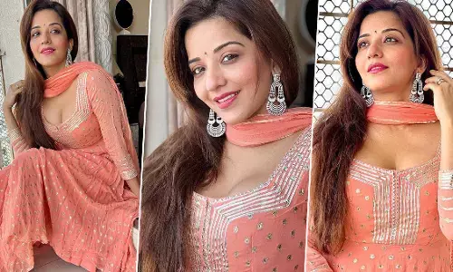 Monalisa Sexy Photos: भोजपुरी एक्ट्रेस मोनालिसा ने सूट पहनकर दिखाया देसी भाभी लुक , तस्वीरें हुई Viral