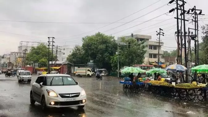 यूपी के 16 जिलों में आज बारिश होने की संभावना, मौसम विभाग ने दी ये जानकारी यूपी के 16 जिलों में आज बारिश होने की संभावना, मौसम विभाग ने दी ये जानकारी