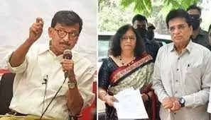भाजपा नेता की पत्नी ने संजय राउत पर लगाए कई आरोप, ठोका 100 करोड़ का मुकदमा