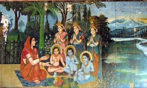 जब पतिव्रता माता अनुसूइया ने त्रिदेवों को बनाया 6 माह का शिशु, जानिए- कैसे शर्त भी मानी, लाज भी बचायी जब पतिव्रता माता अनुसूइया ने त्रिदेवों को बनाया 6 माह का शिशु, जानिए- कैसे शर्त भी मानी, लाज भी बचायी