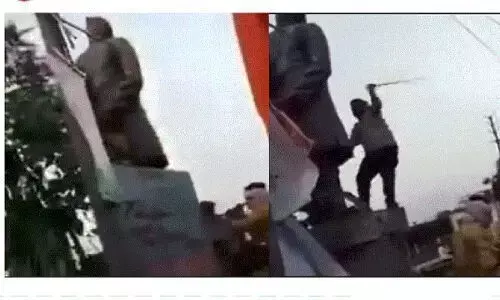 рдиреЗрд╣рд░реВ рдХреА рдкреНрд░рддрд┐рдорд╛ рдкрд░ рднрдЧрд╡рд╛ рд╕рдорд░реНрдердХреЛрдВ рдХрд╛ рд╣рдорд▓рд╛, рдХрд╛рдВрдЧреНрд░реЗрд╕ рдиреЗ рд╢рд┐рд╡рд░рд╛рдЬ рд╕рд░рдХрд╛рд░ рдХреЛ рджреА рдЪреЗрддрд╛рд╡рдиреА рдиреЗрд╣рд░реВ рдХреА рдкреНрд░рддрд┐рдорд╛ рдкрд░ рднрдЧрд╡рд╛ рд╕рдорд░реНрдердХреЛрдВ рдХрд╛ рд╣рдорд▓рд╛, рдХрд╛рдВрдЧреНрд░реЗрд╕ рдиреЗ рд╢рд┐рд╡рд░рд╛рдЬ рд╕рд░рдХрд╛рд░ рдХреЛ рджреА рдЪреЗрддрд╛рд╡рдиреА