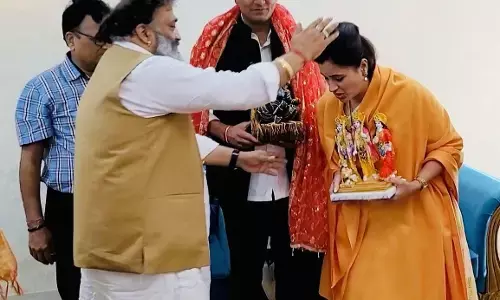 देश की बेटी बन चुकी नवनीत राणा को मोदी बनाएं केंद्र में कैबिनेट मंत्री : शांडिल्य देश की बेटी बन चुकी नवनीत राणा को मोदी बनाएं केंद्र में कैबिनेट मंत्री : शांडिल्य