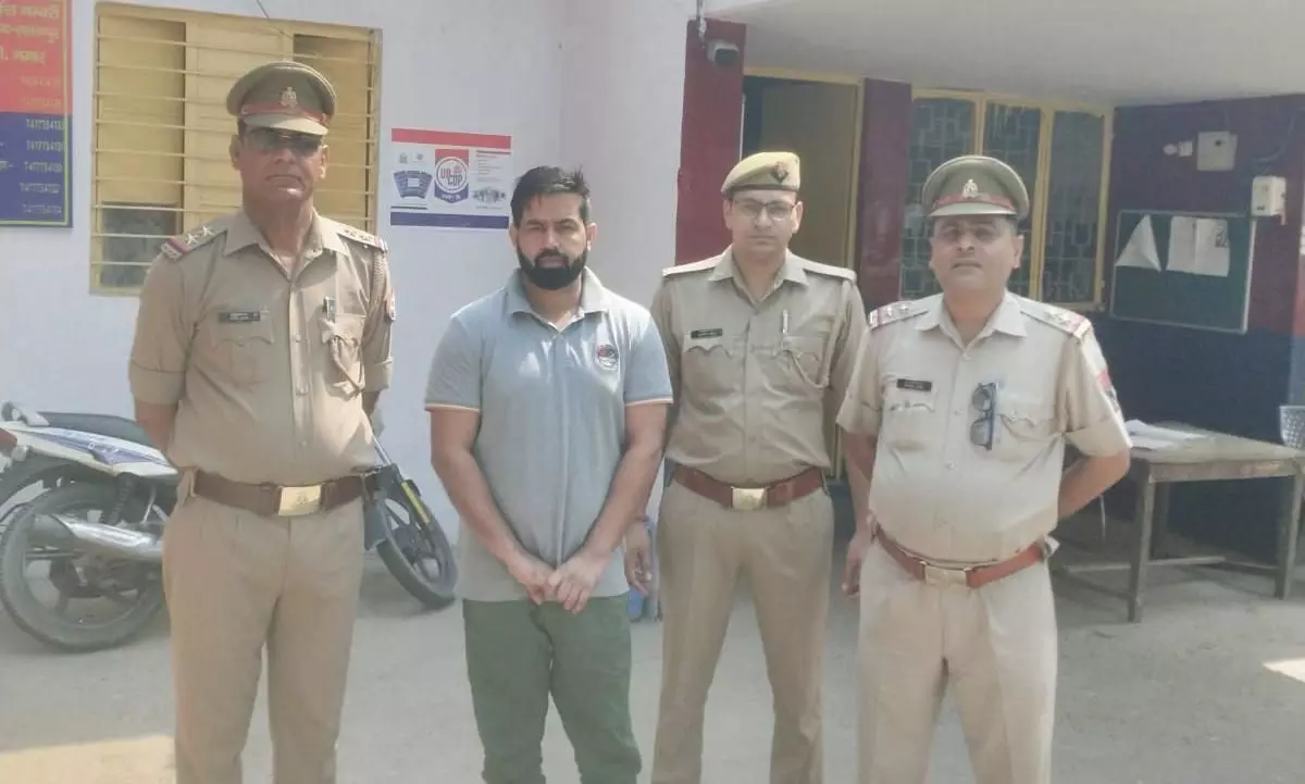 Saharanpur police: सहारनपुर पुलिस ने खनन माफिया हाजी इकबाल के हिस्ट्रीशीटर बेटे को किया गिरफ्तार