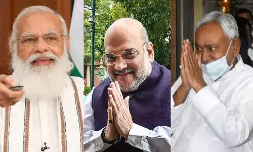 बीजेपी की शिखंडी के सहारे राजनीति करने की शैली पर नीतीश कुमार का यह दूसरा बड़ा झटका