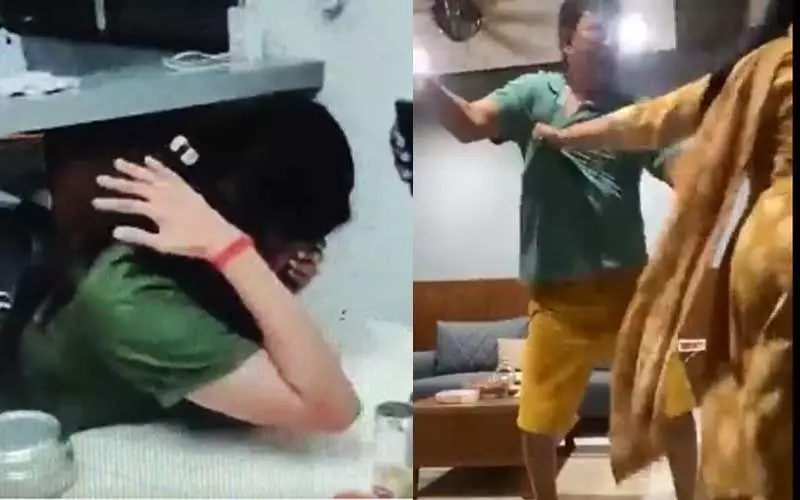 कांग्रेस के वरिष्ठ नेता भरत सिंह को पत्नी ने दूसरी महिला के साथ आपत्तिजनक हालत में पकड़ा, बनवाया वीडियो