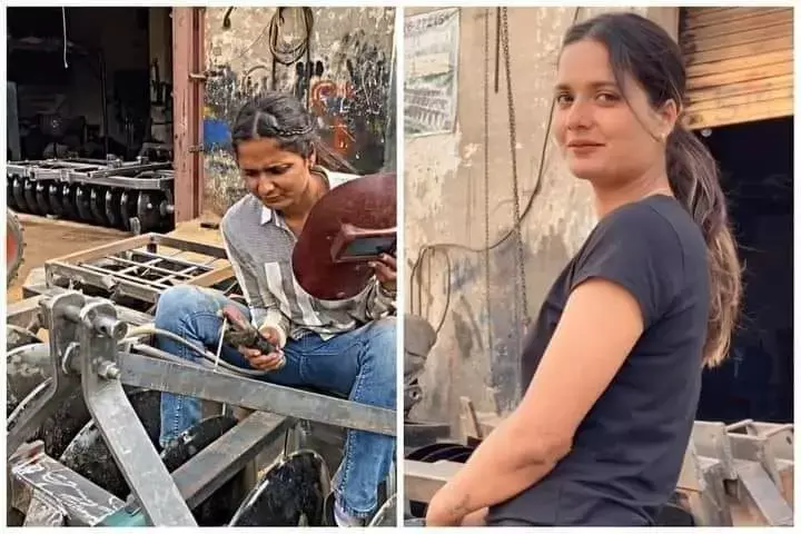 रितिका सिहाग रचित एक लड़की है ~ हरपाल कौर नाम है, पंजाब की पहली वेल्डिंग गर्ल, एक रोंगटे खड़े कर देने वाली स्टोरी लेकिन आप पढ़ेंगे नहीं?