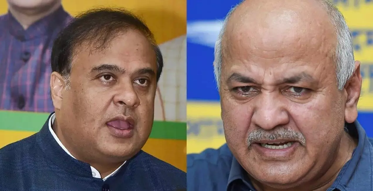 Manish Sisodia news: ट्विटर पर भिड़े सिसोदिया और हिमंता, Assam CM बोले- करूंगा मानहानि केस Manish Sisodia news: ट्विटर पर भिड़े सिसोदिया और हिमंता, Assam CM बोले- करूंगा मानहानि केस