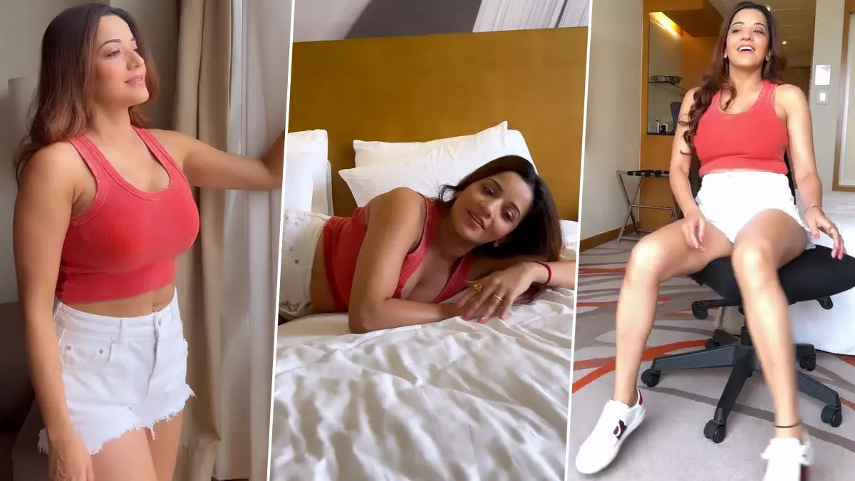 Monalisa Sexy Video: एक्ट्रेस Monalisa ने गोल्डन लहंगा पहनकर दिखाई हॉट अदा, Instagram Reels पर Viral हुआ Video