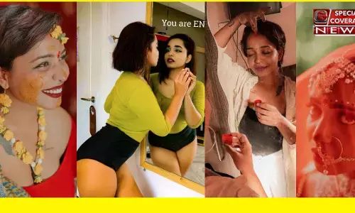 Sologamy marriage: लड़की ने आखिरकार कर ली खुद से शादी, बिना दूल्हे के लिये सात फेरे, खुद भरी अपनी मांग Sologamy marriage: लड़की ने आखिरकार कर ली खुद से शादी, बिना दूल्हे के लिये सात फेरे, खुद भरी अपनी मांग