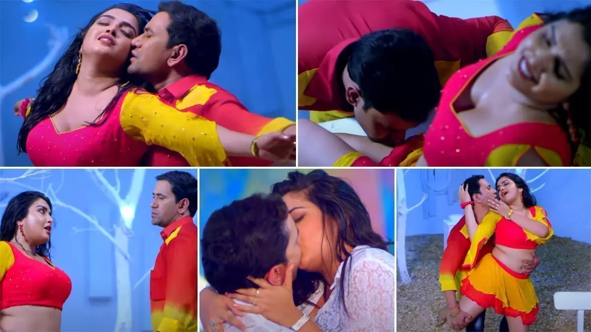 Bhojpuri Sexy Video: दिनेश लाल यादव और आम्रपाली दुबे ने बोल्ड गाने में किया Kiss, वीडियो उड़ा देगा होश